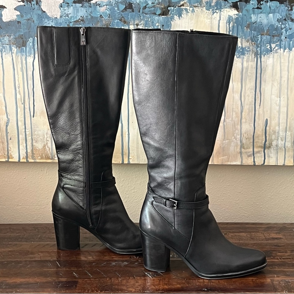 Naturalizer Black Heeled Boots